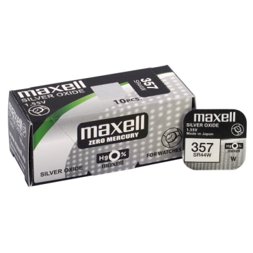 MAXELL SR44W (V357V541) nappiparisto 1,55V | Paristot ja pienvirtalaitteet