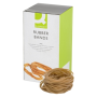 Q-CONNECT kumilenkki 125x3mm nro36 500g/pkt ruskea | Muut