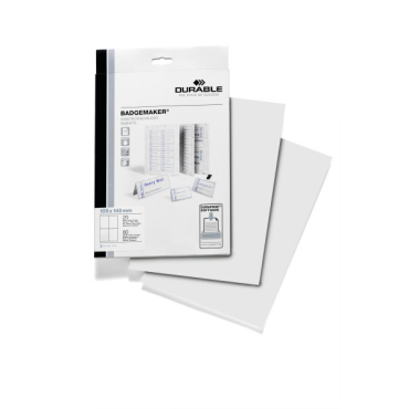 DURABLE nimikorttipaperi A6 20kpl/pkt