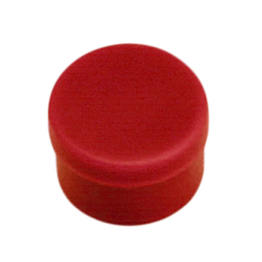 Magneettinappi 10mm punainen  10kpl/pkt