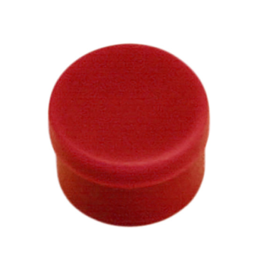 Magneettinappi 10mm punainen  10kpl/pkt | Magneetit ja neulat