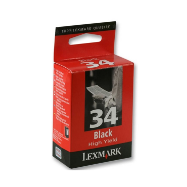 Lexmark 18C0034E X5250/Z 815 mustaptr no 34 (475) | Lexmark