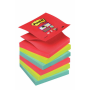 Post-it® Super Sticky R-330 Z-Notes viestilappu Bora Bora 76x76mm 6nid/pkt | Viestilaput ja teippimerkit