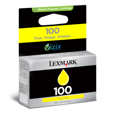 Lexmark no.100 Yellow ink 200s.