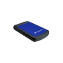 TRANSCEND Storejet 25H3P Mobile USB3, 4TB, Blue Anti-Shock | Ulkoiset
