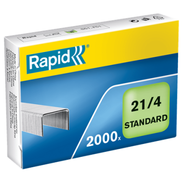 RAPID Standard 21/4 nitomanasta 2000kpl/rasia | Nidonta ja lävistys