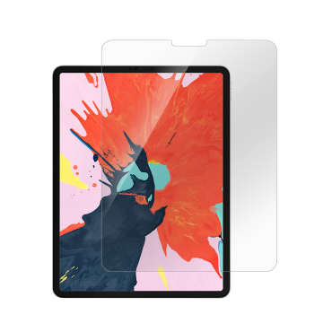 eSTUFF Titan Shield Clear Glass Screen Protector for iPad Pro 12.9 (2018-21) | Työpiste-ergonomia