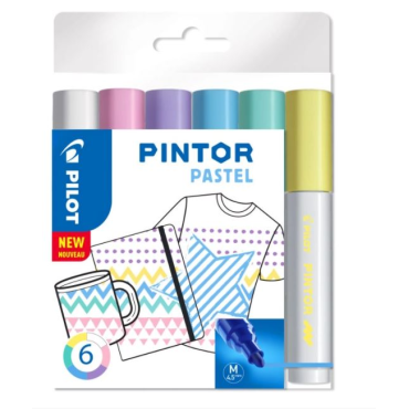 PILOT Pintor marker pastellisävyt sarja F