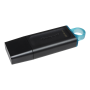 KINGSTON 64GB USB3.2 Gen 1 DataTraveler Exodia Black + Teal | Muistitikut