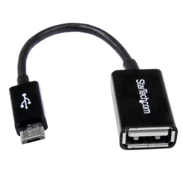 STARTECH.COM 5in Micro USB to USB OTG Host Adapter M/F | USB
