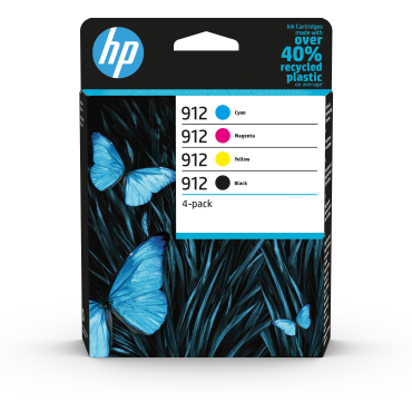 HP 912 C/M/Y/K Ink Cartridges 4-pack | HP