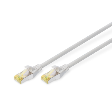 Digitus Patch Cable CAT6A SFTP LSOH Grey 0.25m | CAT6A SFTP