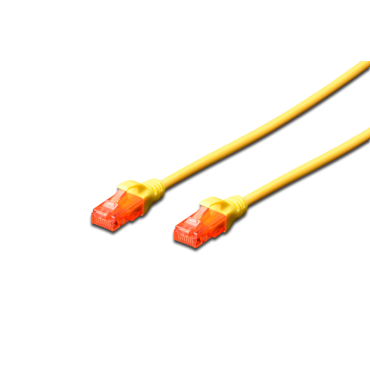 Digitus Patch Cable CAT6 UTP LSOH Yellow 5m | CAT6 UTP
