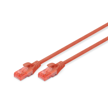 Digitus Patch Cable CAT6 UTP LSOH Red 1m