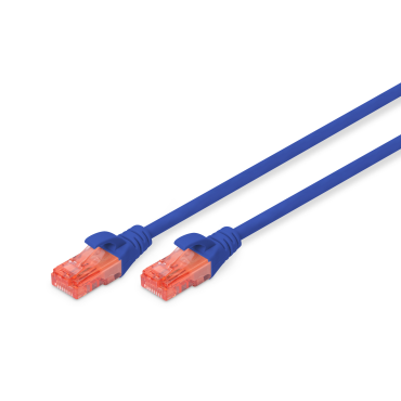 Digitus Patch Cable UTP CAT6 LSOH Blue 0.5m