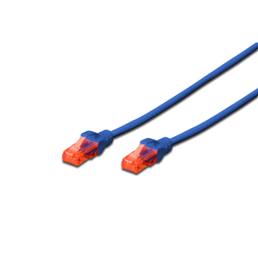 Digitus Patch Cable CAT6 UTP Blue 0.25m