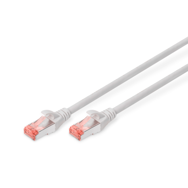 Digitus Patch Cable CAT6 SFTP LSOH Grey 1m | CAT6 FTP/SSTP