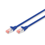 Digitus Patch Cable CAT6 SFTP LSOH Blue 1m