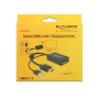 DeLock HDMI to Displayport adapter (HDMIu + USB Au - DPn) | HDMI