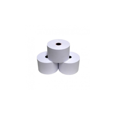 Kassakuittirulla 76x70x12 mm/1-os. valkoinen (45m)