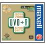 MAXELL DVD+R levy 16x Data/video 10mm jewelcase 5kpl/pkt | CD- ja DVD-levyt