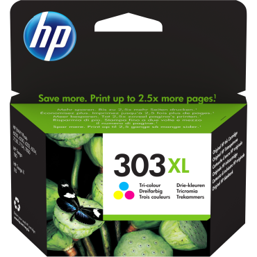 HP 303XL High Yield Tri-color Ink Cartridge | HP