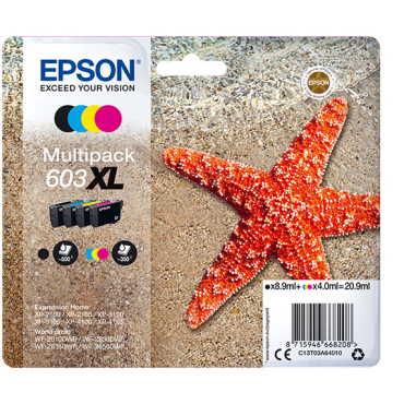 EPSON 603XL Multipack 4-colours Ink | Epson