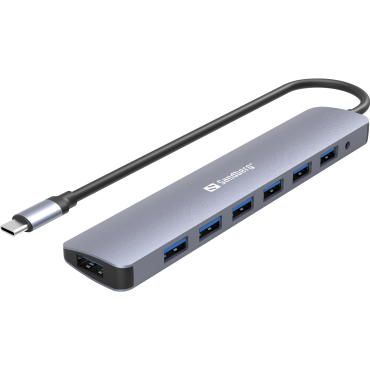 Sandberg USB-C to 7 x USB 3.0 Hub | Hubit
