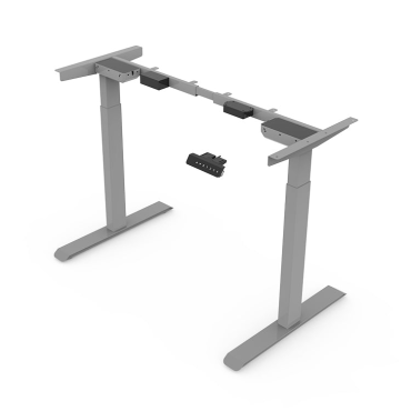 STOO® Desk Duo  sähkösäätöinen pöydänrunko harmaa, kahdella jalalla 210201 | Pöydät