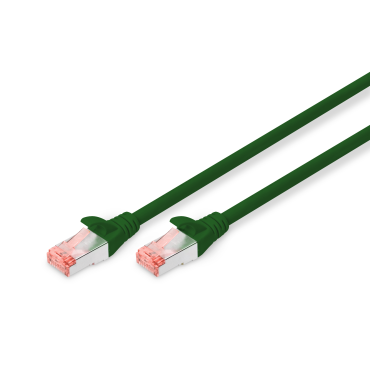 Digitus Patch Cable CAT6 SFTP LSOH Green 0,25m | CAT6 FTP/SSTP