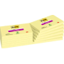 Post-it® Super Sticky 655 viestilappu vaalean keltainen 12nid/pkt | Viestilaput ja teippimerkit