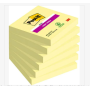Post-it® Super Sticky 654 viestilappu Canary Yellow 6nid/pkt | Viestilaput ja teippimerkit