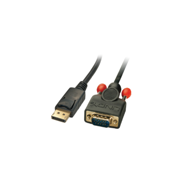 MICROCONNECT DisplayPort to VGA 2m Black | HDMI