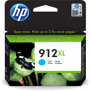 HP 912XL High Yield Cyan Ink | HP