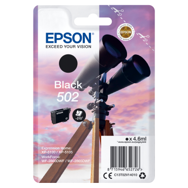 EPSON Singlepack Black ink 502 Binoculars | Epson