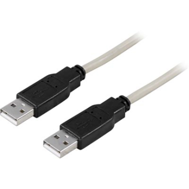 USB 2.0 kaapeli A(u)-A(u), 5m