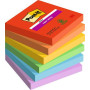 Post-it® Super Sticky 654 viestilappu Playful 6nid/pkt | Viestilaput ja teippimerkit