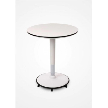 Stoo Table kaasujousipöytä pyöreä valkoinen 55 cm | Pöydät