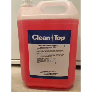 CLEAN TOP Neutraali nestesaippua 5 l | Pesuaineet