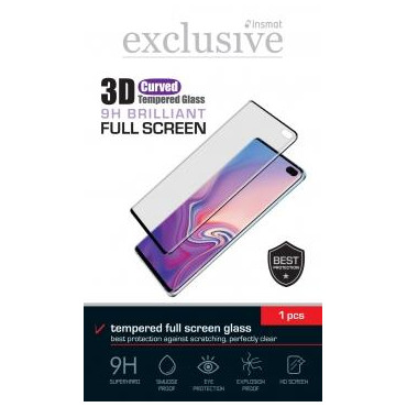 Insmat 3D Full Screen Glass Galaxy Galaxy S22 Ultra BLK | Tarvikkeet