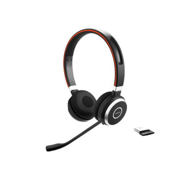 JABRA Evolve 65 SE MS Stereo - Kuuloke + mikrofoni - korvien päällä - Bluetooth - langaton - USB - s | Kuulokkeet
