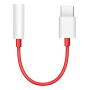 ONEPLUS USB-C to 3.5mm adapter, red | AV-kaapelit