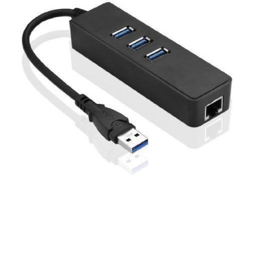 MICROCONNECT USB 3.0 to USB 3.0 x 3 RJ45