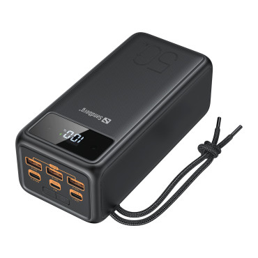 Sandberg Powerbank USB-C PD 130W 50000mAh | Paristot ja pienvirtalaitteet