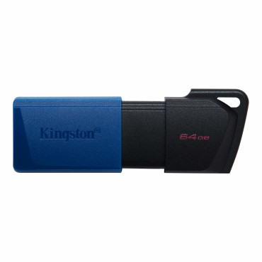 KINGSTON 64GB DataTraveler Exodia Black/Blue muistitikku | Muistitikut
