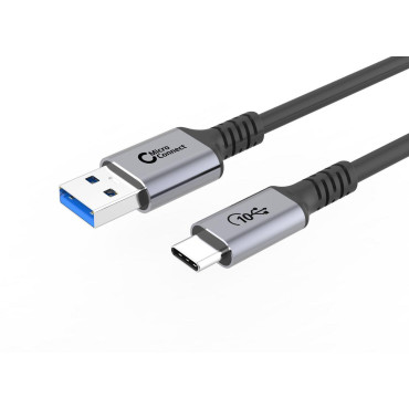 MICROCONNECT USB-C to USB-A cable 1.5m, 60W, 10Gbps, USB 3.2 Gen 2 | USB