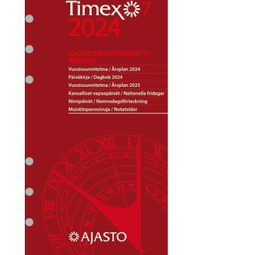 Timex 7 -vuosipaketti 2024 | Taskukalenterit