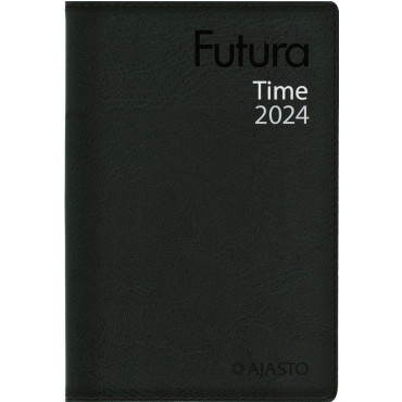 Futura Time, musta  2024 | Taskukalenterit