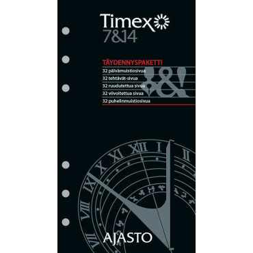 Timex 7 ja 14 -täydennyspaketti | Taskukalenterit