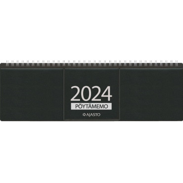 Pöytämemo, musta 2024 | Pöytäkalenterit